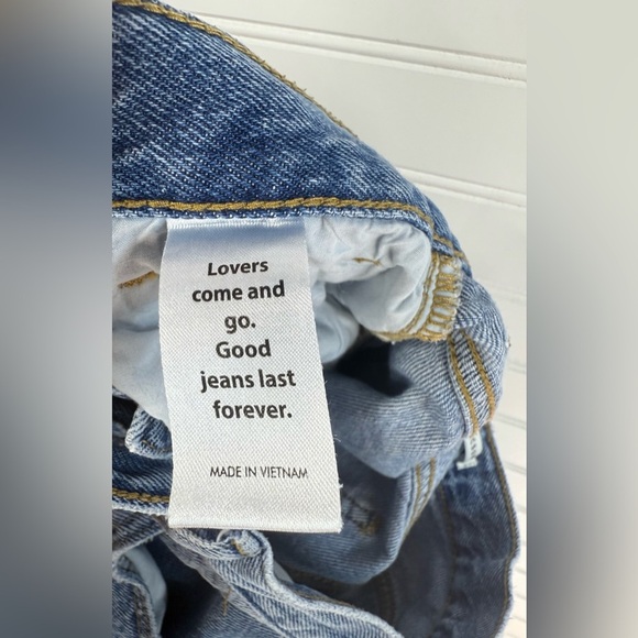 Pacsun women’s “dad jean” denim button fly jeans. Size 25 - Picture 3 of 6